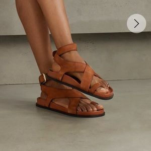 A. Emery Jalen Sandal - Sienna 38